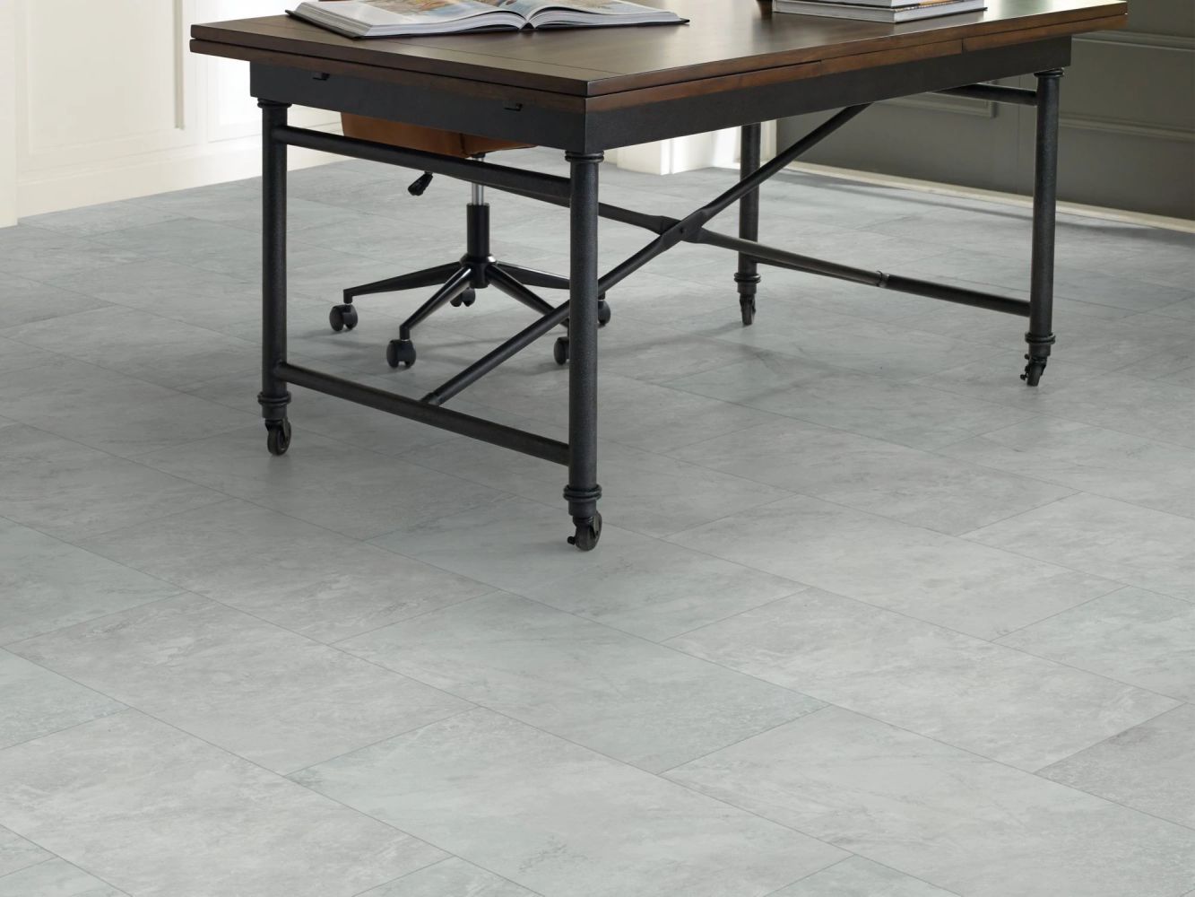 Shaw Floors Resilient Residential Paragon Tile Plus Pearl 05064_1022V