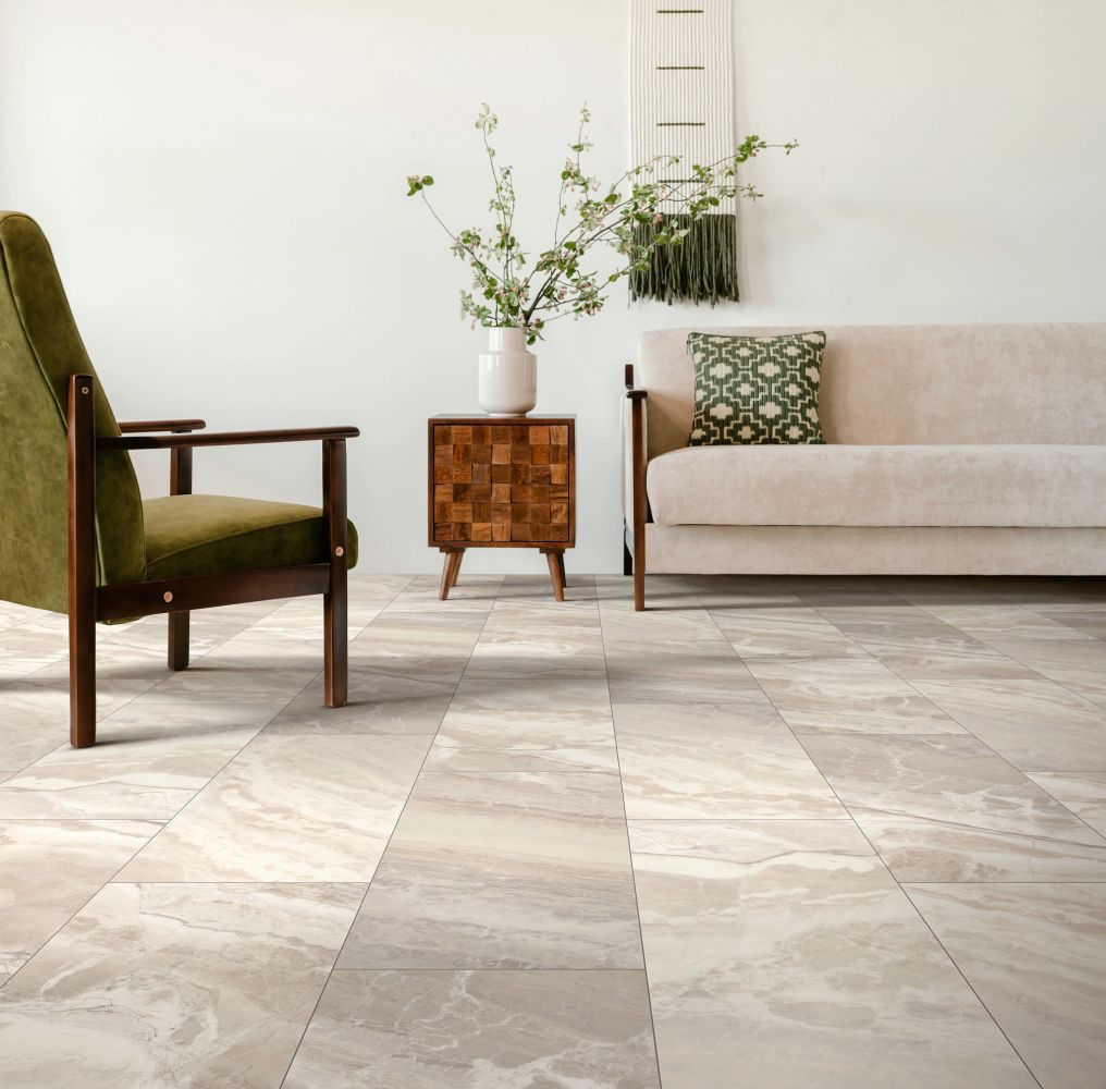 Resilient Residential Paragon Tile Plus Shaw Floors  Gypsum 06015_1022V