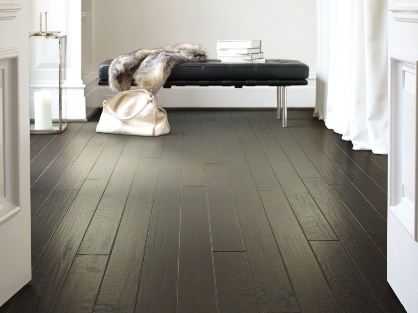 Shaw Floors Nfa Premier Gallery Hardwood Dawson Maple 5″ Midnight 09003_VH041