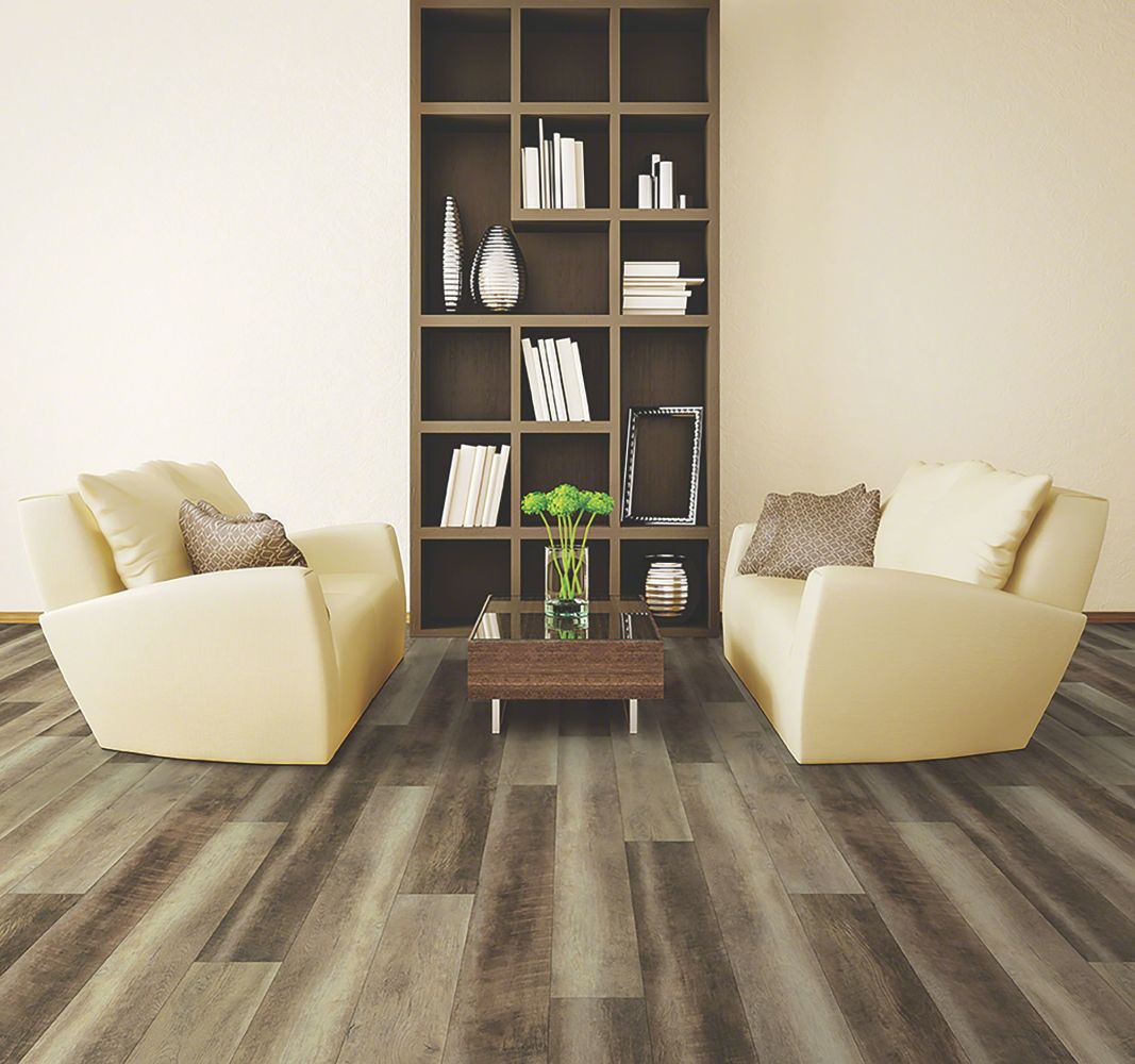 Shaw Floors Resilient Residential COREtec Plus Plank HD Shadow Lake Driftwood 00653_VV031