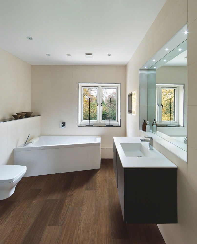 Shaw Floors Resilient Residential COREtec Plus Premium 7″ Hempstead Walnut 02708_VV458