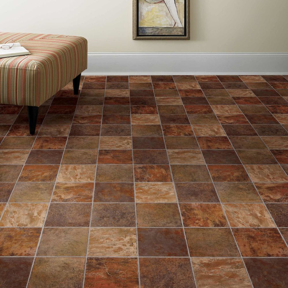 Tarkett Lifetime™ Alamo Stone, Dark Rust 220057013