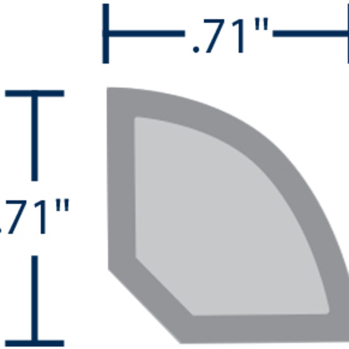 Laminate Flooring COREtec Quarter Round Wheldon Oak Flooring