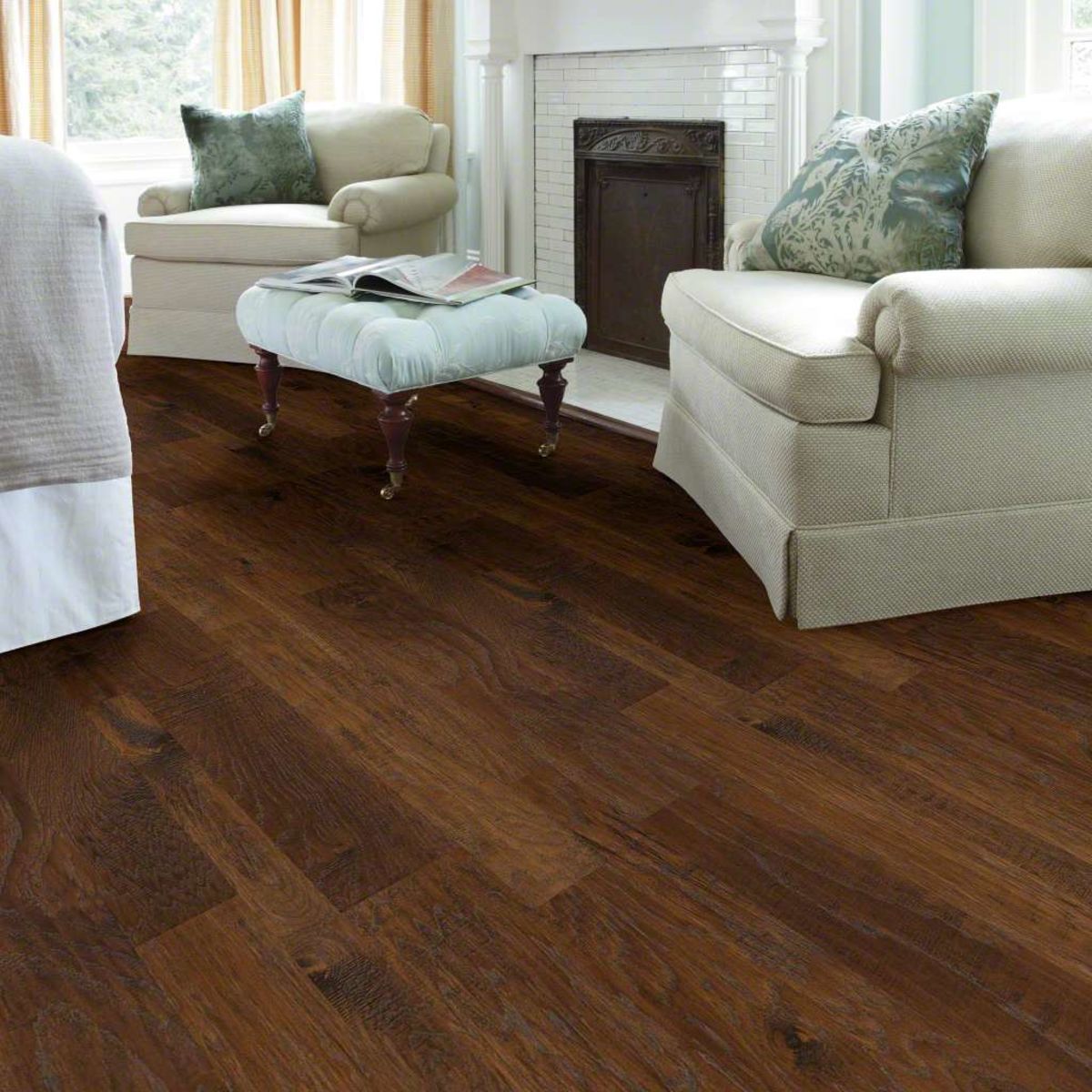 Hardwood | Shaw Epic Plus Sequoia Hickory Mixed Width Canyon | Flooring