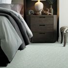 Shaw Floors Ceramic Solutions Molten Hexagon Glass Platinum