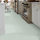 Shaw Floors Ceramic Solutions Molten Hexagon Glass Platinum