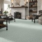 Shaw Floors Ceramic Solutions Molten Hexagon Glass Platinum