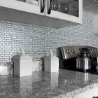 Shaw Floors Ceramic Solutions Chateau Mini Brick Mosaic Bianco Carrara