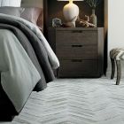 Shaw Floors Ceramic Solutions Fusion Herringbone Mosaic Titanium