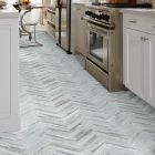 Shaw Floors Ceramic Solutions Fusion Herringbone Mosaic Titanium