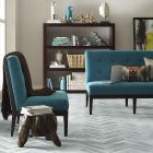 Shaw Floors Ceramic Solutions Fusion Herringbone Mosaic Titanium