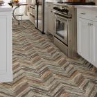 Shaw Floors Ceramic Solutions Fusion Herringbone Mosaic Iron