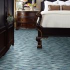 Shaw Floors Ceramic Solutions Molten Stretch Hexagon Glass Santorini