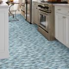 Shaw Floors Ceramic Solutions Molten Stretch Hexagon Glass Santorini