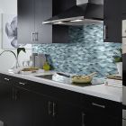 Shaw Floors Ceramic Solutions Molten Stretch Hexagon Glass Santorini
