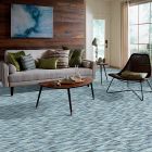 Shaw Floors Ceramic Solutions Molten Stretch Hexagon Glass Santorini