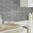 Shaw Floors Ceramic Solutions Chateau Lantern Mosaic Blue Grigio