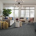 Shaw Floors Ceramic Solutions Molten Hexagon Glass Obsidian