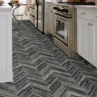 Shaw Floors Ceramic Solutions Fusion Herringbone Mosaic Lithium