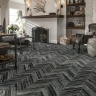 Shaw Floors Ceramic Solutions Fusion Herringbone Mosaic Lithium