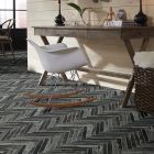 Shaw Floors Ceramic Solutions Fusion Herringbone Mosaic Lithium