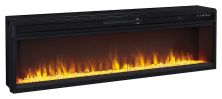 Entertainment – Black – Wide Fireplace Insert W100-22