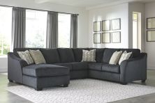 Eltmann – Slate – Left Arm Facing Corner Chaise With Sofa 3 Pc Sectional 41303/16/34/49