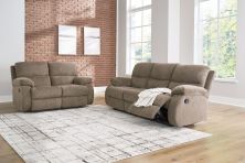 Scranto – Oak – 2 Pc. – Reclining Sofa, Reclining Loveseat 66504/88/86