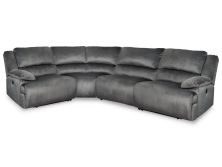 Clonmel – Charcoal – 4-Piece Power Reclining Sectional 36505S35