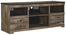 Trinell – Brown – 63″ TV Stand W/Fireplace Option W446-68