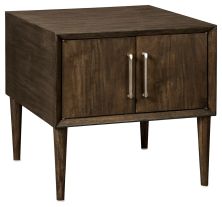 Kisper – Dark Brown – Square End Table T802-2