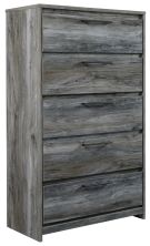 Baystorm – Gray – Five Drawer Chest B221-46
