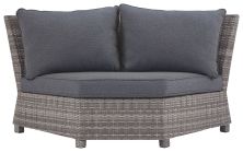 Salem – Gray – Corner With Cushion  P440-877