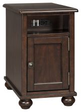 Barilanni – Dark Brown – Chair Side End Table T934-7