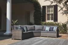 Salem Beach – Gray – 3 Pc. – Sectional Lounge P440/854/877