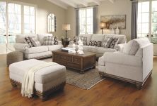 Harleson – Wheat – 4 Pc. – Sofa, Loveseat, Chair And Half, Ottoman 15104/38/35/23/14