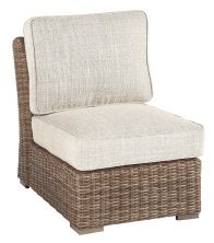 Beachcroft – Beige – Armless Chair W/Cushion P791-846