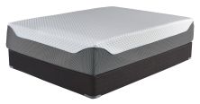 14 Inch Chime Elite – White / Blue – King Mattress M71441