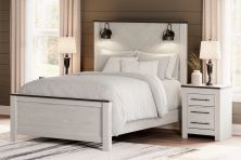 Schoenberg – White – Queen Panel Bed B1446/157/154/196