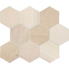 American Olean Ascend™ Honest Greige Hexagon Mosaic L1014HEXCHIPM