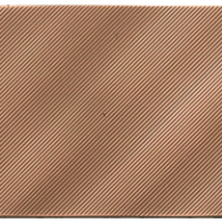 American Olean Refined Metals Bronze – Linear Wave Gloss – 4×8 RM52-L-48