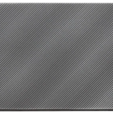 American Olean Refined Metals Gunmetal – Linear Wave Gloss – 2×8 RM53-L-28