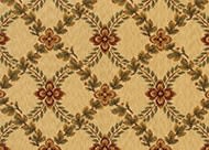 Couristan Royal Luxury Woodland Trellis , Linen-Beige 1325/0001