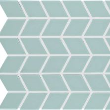 Daltile Color Wheel Retro Mosaic Spa Chevron 0148CHEV