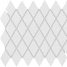 Daltile Color Wheel Retro Mosaic Arctic White Arabesque 0190ARA