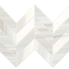 Daltile Pietra Divina Mosaic Calacatta Dolomiti Chevron M079-CHV