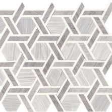 Daltile Fonte Deco Nautical Grey Blend Rotating Hexagon DA47