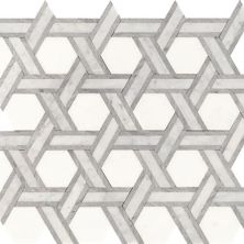 Daltile Fonte Deco Heather Harbor Blend Rotating Hexagon DA48