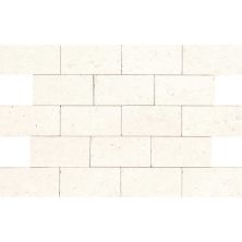 Daltile Limestone Collection Field Tile Blavet Blanc 3×6 Textured L340-36