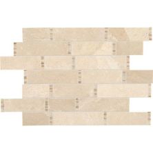 Daltile Marble Collection Meili Sand Random Linear Mosaic (Polished) M1061118RDMS1L